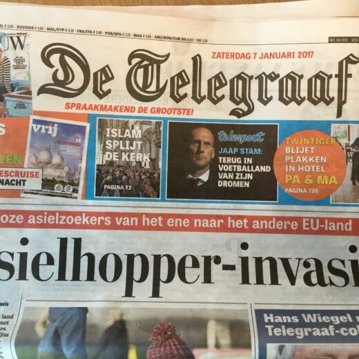 De Telegraaf mag benoemen. Maar dan mag ik het ook