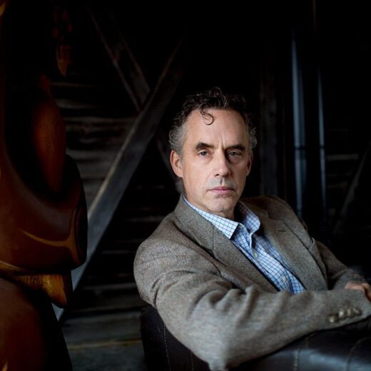 De weke rechte rug van Jordan Peterson