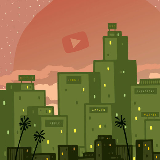 Eerst was YouTube de plek voor kattenfilmpjes. Nu concurreert het met Netflix