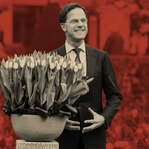 Macht op vrijdag: Niks geen Europa voor Mark Rutte. Hij blijft lekker in het Torentje