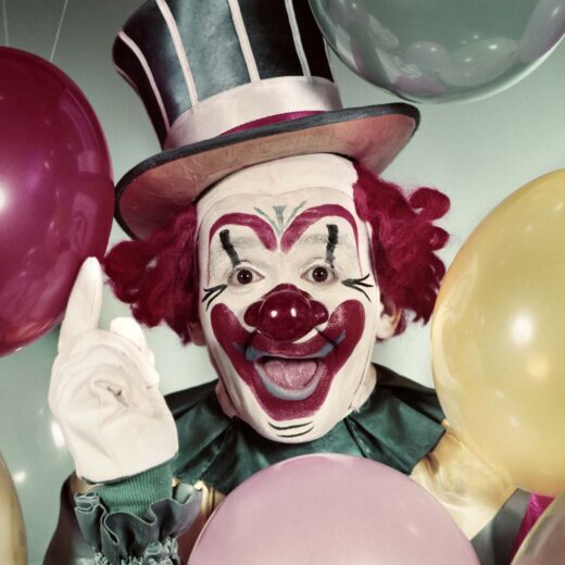 Is de clown tegenwoordig niks meer dan een geschminkte griezel?