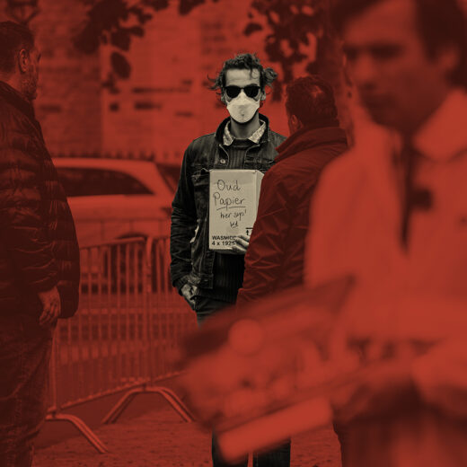 Als de beveiligers van Baudet geweld plegen tegen een demonstrant halen we collectief de schouders op