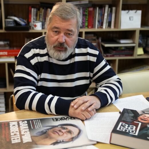 Nobelprijswinnaar Dmitri Moeratov: ‘In Rusland is een immense strijd gaande’