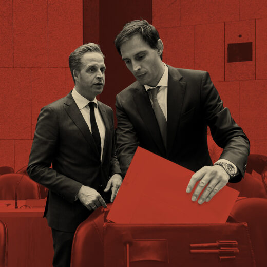 Je kunt veel over Hugo de Jonge zeggen, maar hij nam wél zijn verantwoordelijkheid