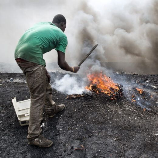 E-waste: de vervuiler betaalt, maar Ghana ook