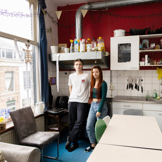 Het studentenhuis loopt gevaar