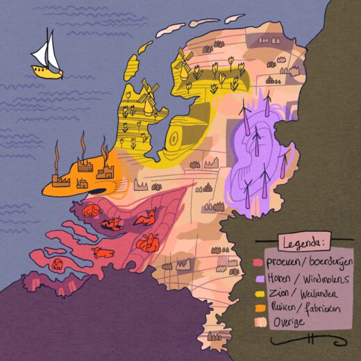 Nederland opnieuw ingericht